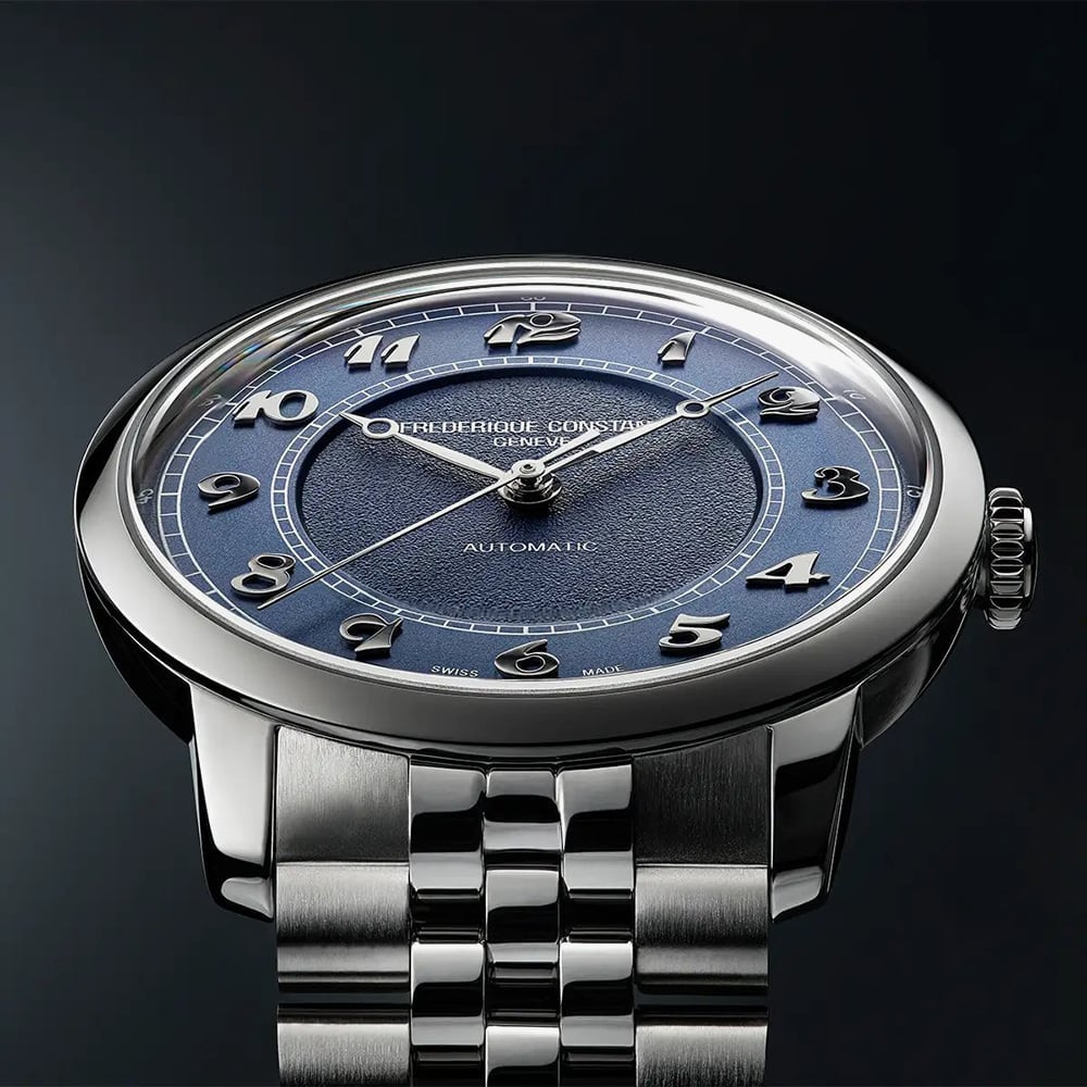 Frederique Constant Mens Classic Premiere Automatic Blue Dial Watch FC-301BL3B6B