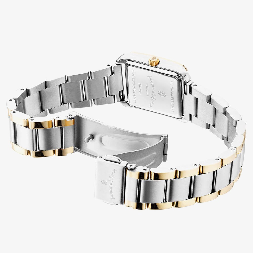 Jacques du Manoir Ladies Emily Two Tone Bracelet Watch JWL04403
