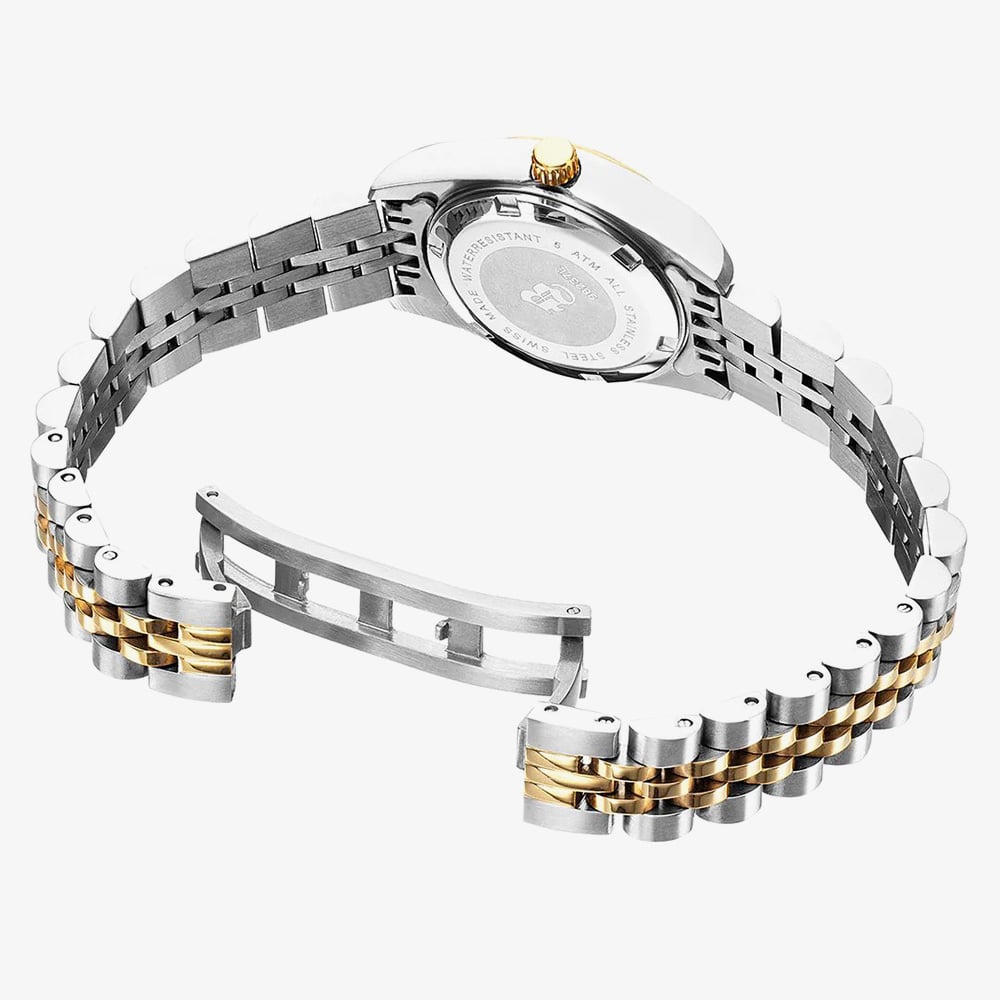 Jacques du Manoir Ladies Inspiration Elegance Two Tone Watch NRO.08