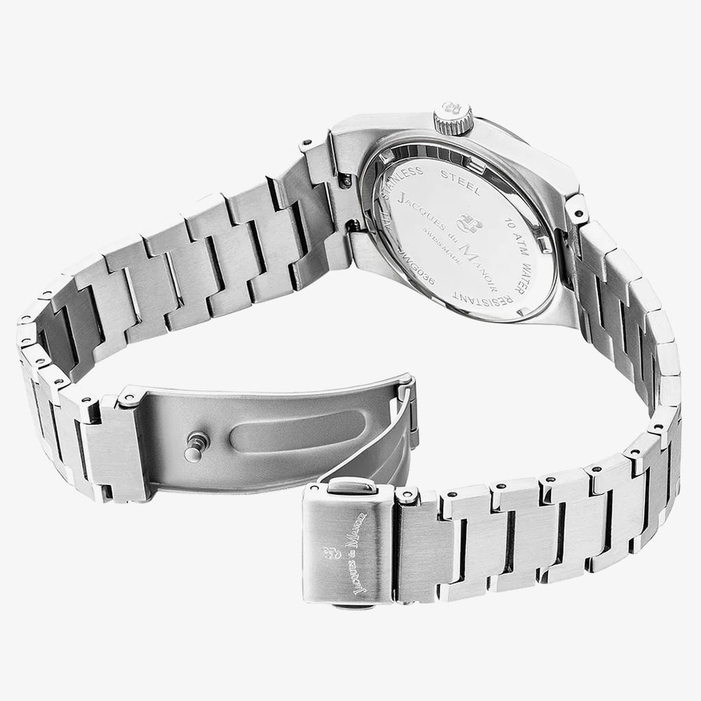 Jacques du Manoir Ladies Horizon Green Dial Watch JWL03603
