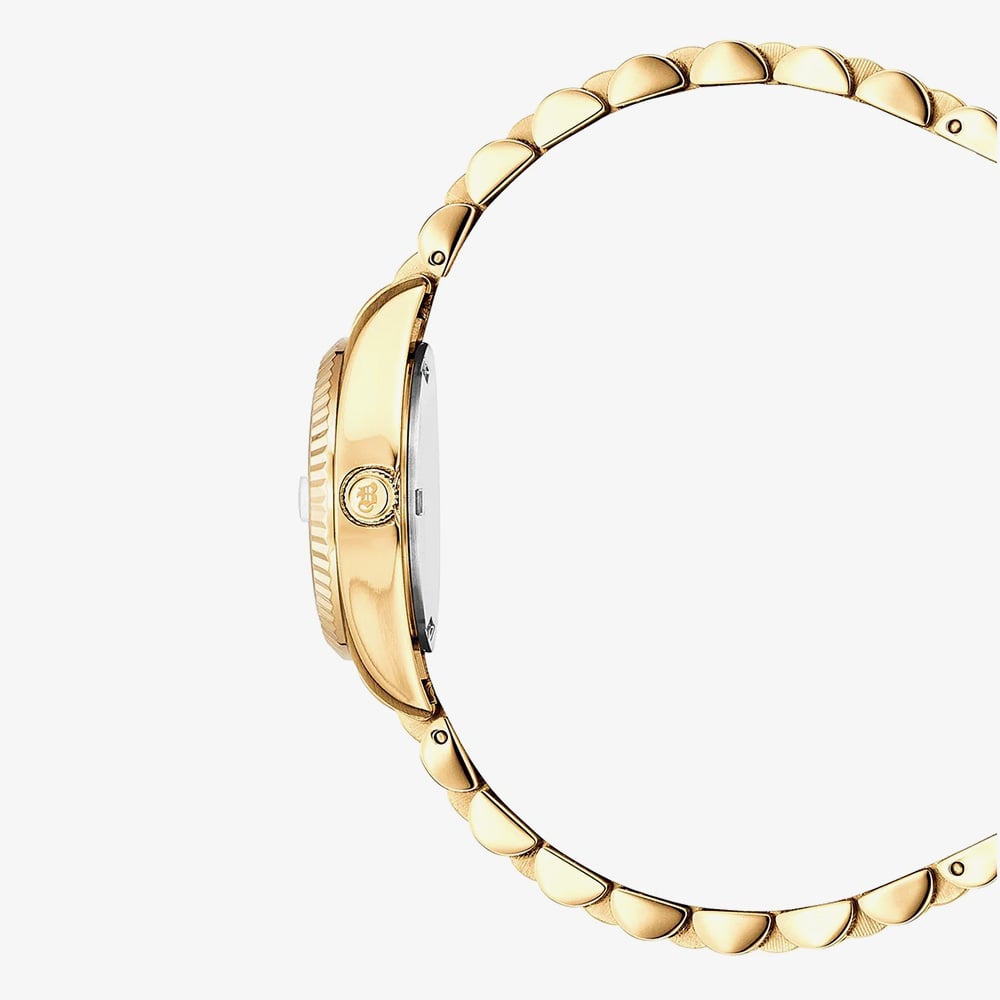 Jacques du Manoir Ladies Inspiration Elegance Gold Tone Watch NRO.12