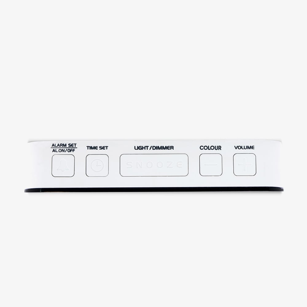 Acctim Jaxon Led Colour Change Digital Alarm Clock 16512