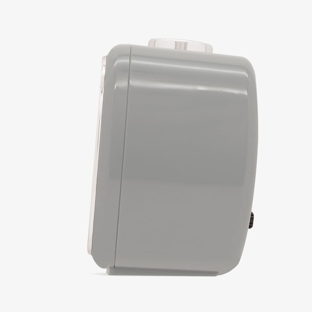 Acctim Camille Grey White Dial Alarm Clock 15467