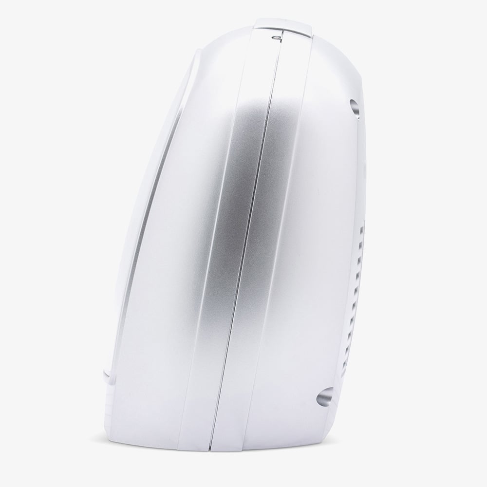 Acctim Sensa-Light Three White Dial Silver Alarm Clock 14697