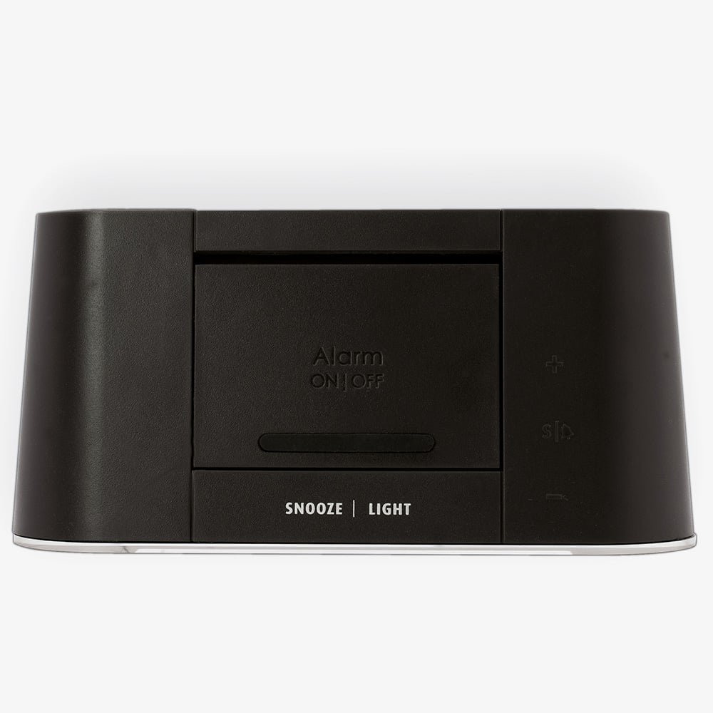 Acctim Kian Matt Black Multi-Function Digital Alarm Clock 16103