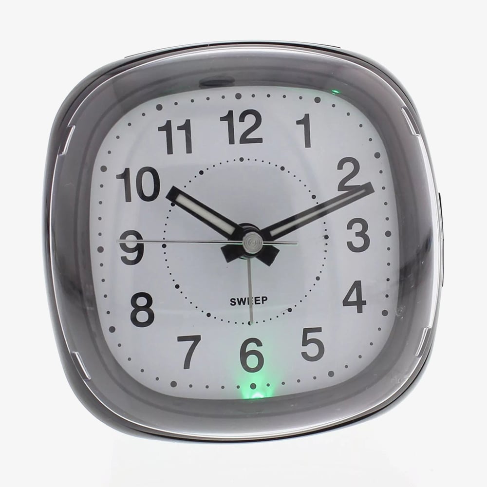 Hometime Black Dome Lens Alarm Clock 5193B