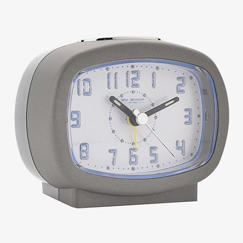 Hometime Silver Beep Alarm Clock 9765S