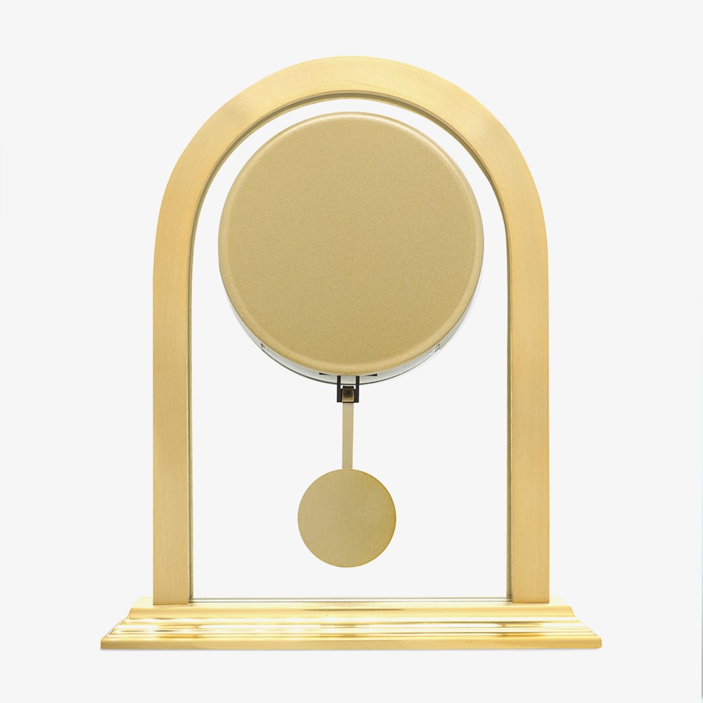 Acctim Colney Gold Tone Table Clock 36938