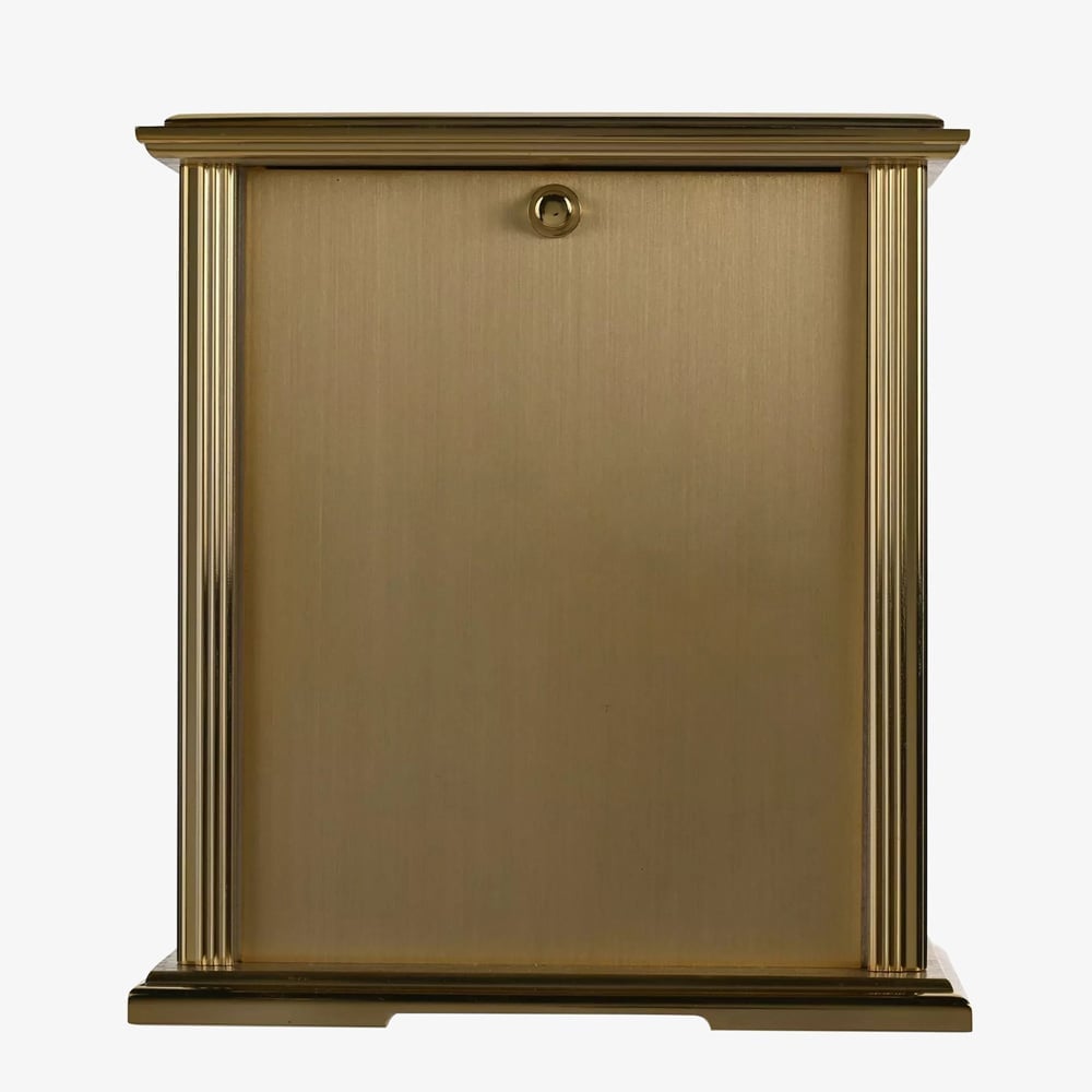 WM Widdop Gold Mantel Clock W2940