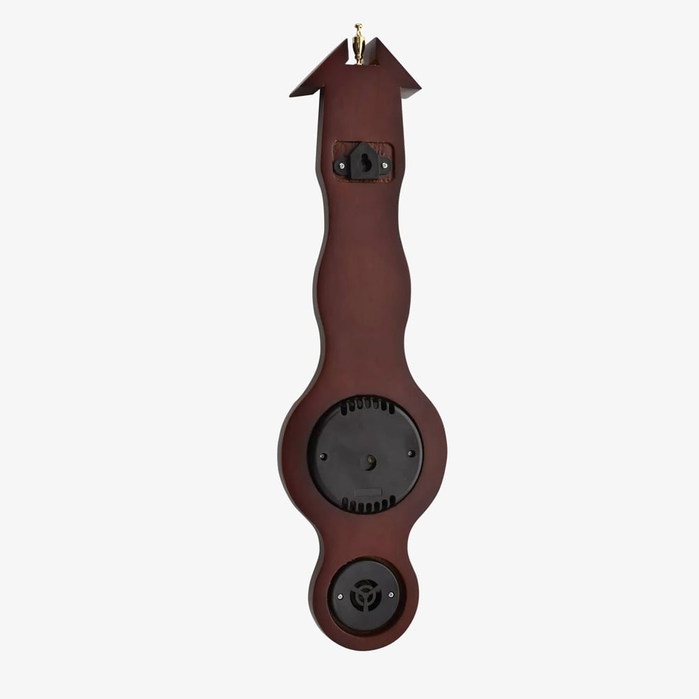 WM Widdop Wooden Weather Station Clock W8018