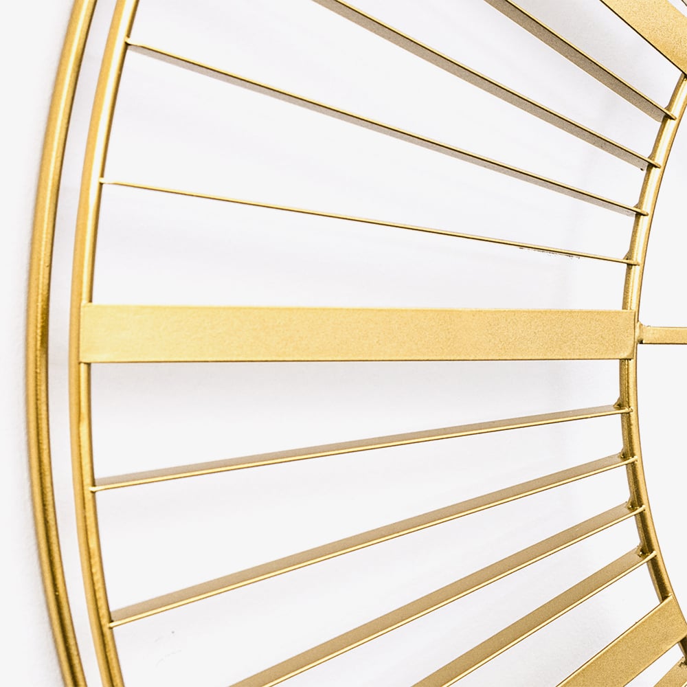 Acctim Gardener Gold Tone XXL Wall Clock 29688