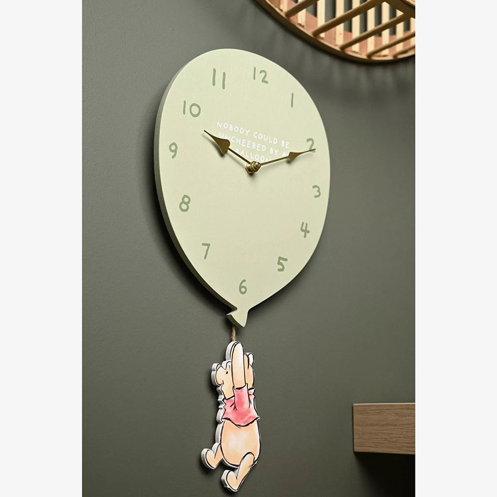 Disney Winnie The Pooh Balloon Wall Clock DI2298