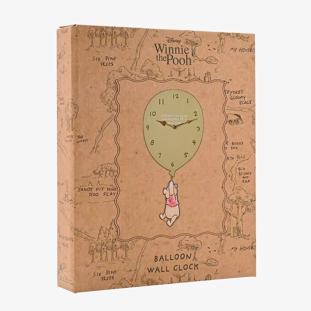 Disney Winnie The Pooh Balloon Wall Clock DI2298