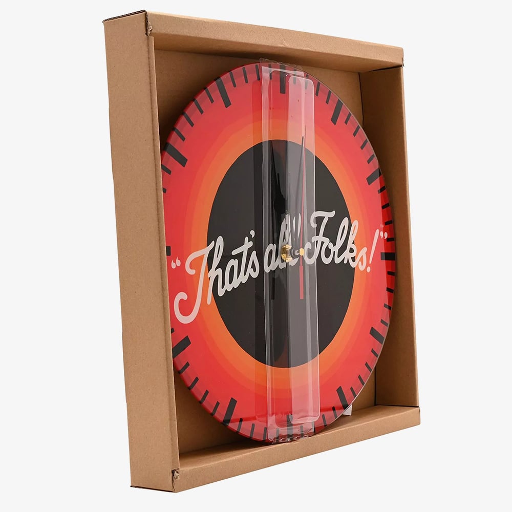 Warner Bros Looney Tunes Glass Wall Clock WB532