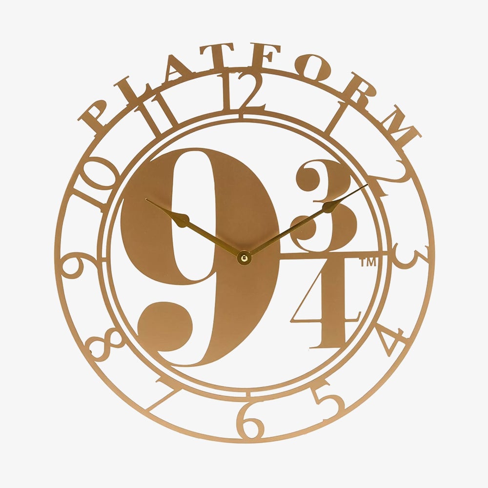 Harry Potter Alumni Platform 9 3/4 Wall Clock WB267