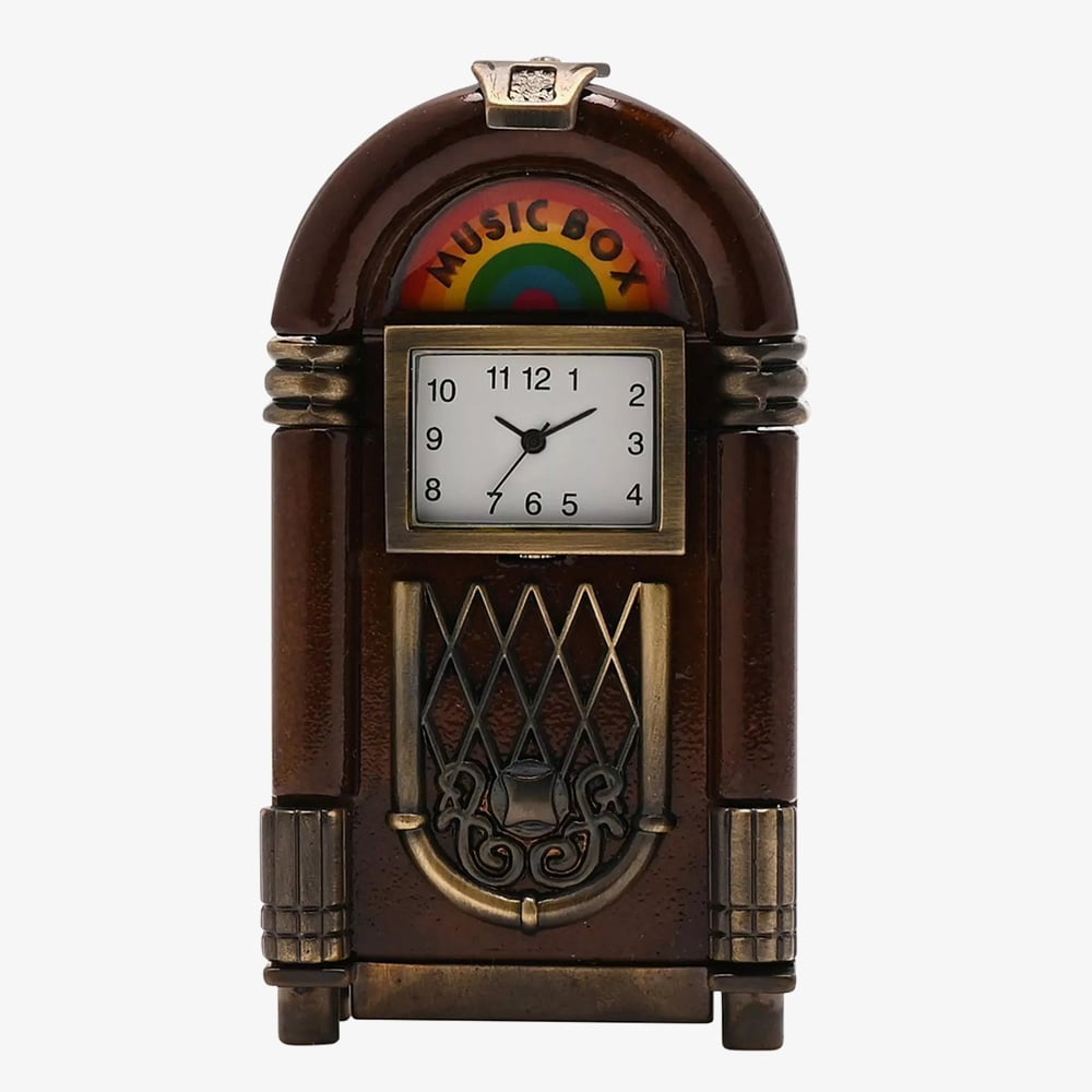 WM Widdop Miniature Juke Box Clock 9730