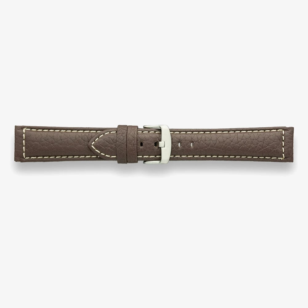 Darlena Wimborne Brown Padded Leather Watch Strap LS1398 BRN 20MM (2) (SS)
