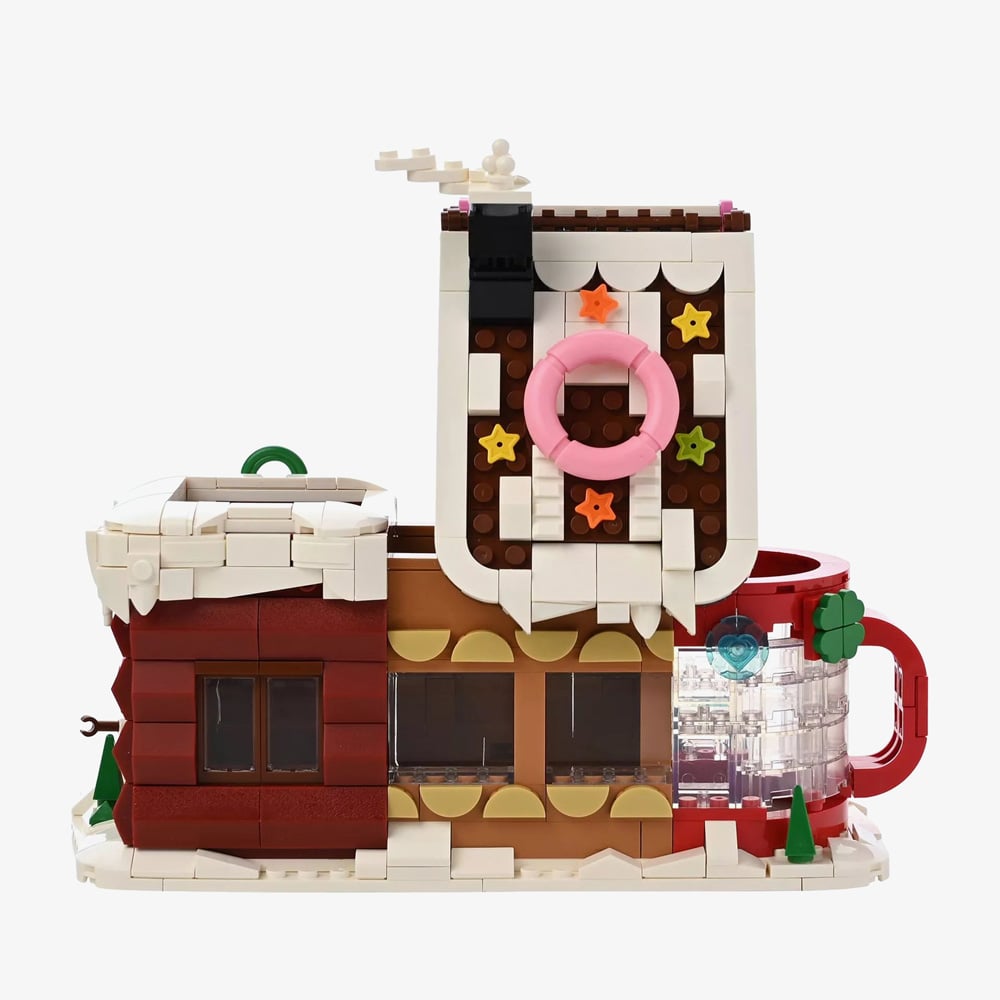 Toy Shop Gingerbread House Brick Building Set Gift XM15904