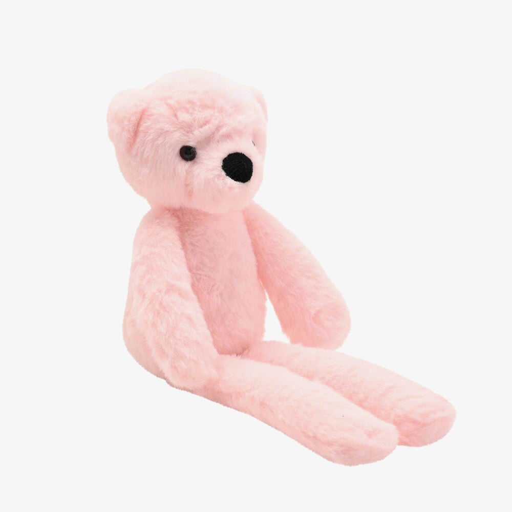 Softies Willow Long Legged Pink Teddy Bear Soft Toy SOF114
