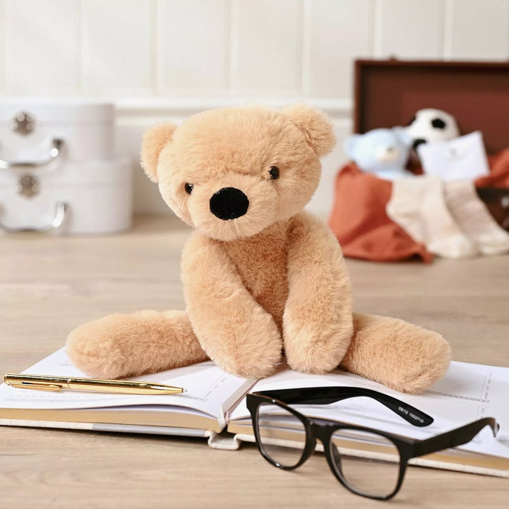 Softies Hudson Plush Brown Teddy Bear Soft Toy SOF112