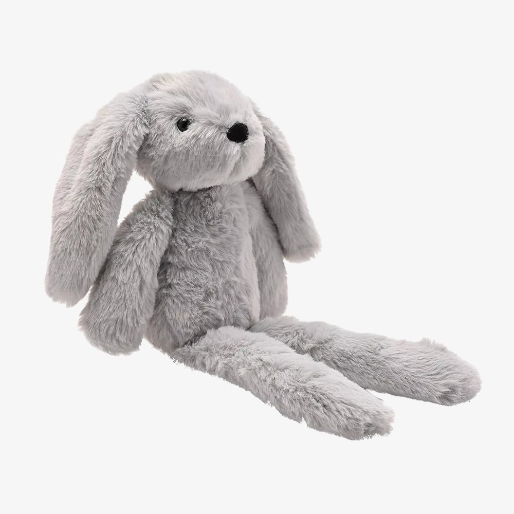 Softies Theo Long Legged Grey Bunny Soft Toy Gift SOF104