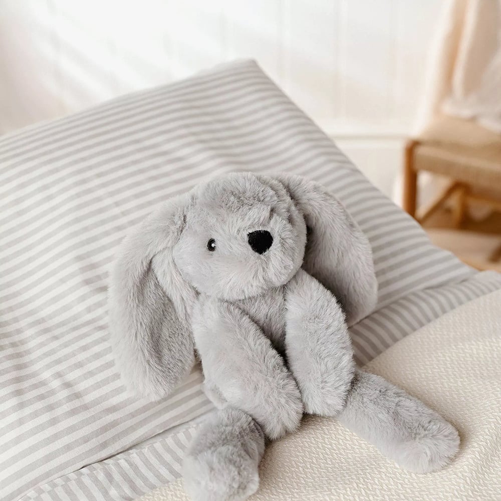 Softies Theo Long Legged Grey Bunny Soft Toy Gift SOF104