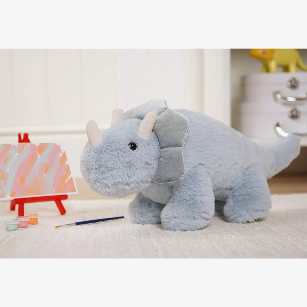 Softies Tyrone The Dinosaur Blue Soft Toy Gift SOF129