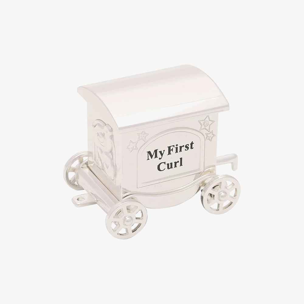 Celebrations Silver Plated My First Tooth & Curl Train Set Gift CG423