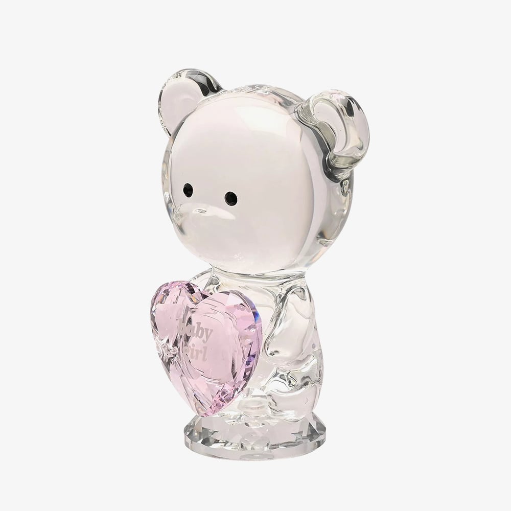 Crystocraft Crystal Bear Baby Girl Gift SP3641
