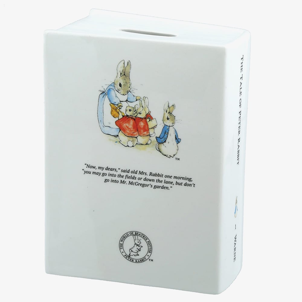 Peter Rabbit The Tale Of Peter Rabbit Money Box A28347