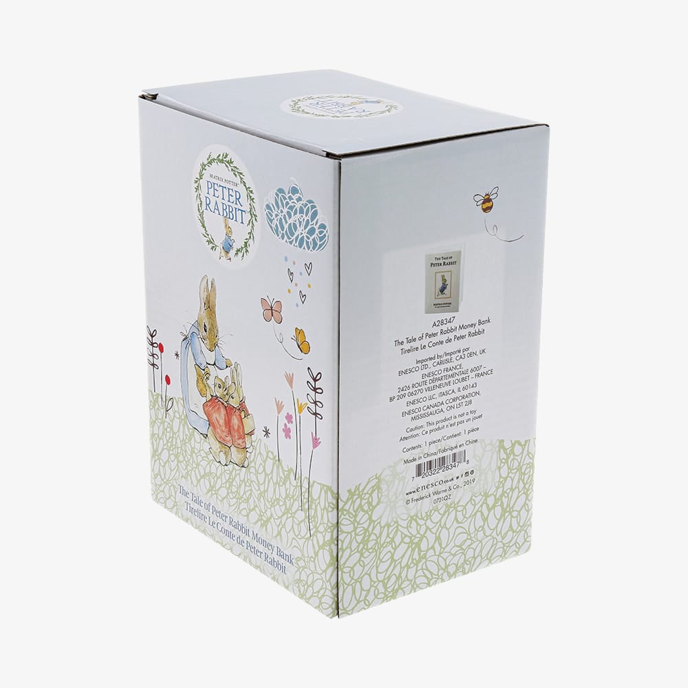 Peter Rabbit The Tale Of Peter Rabbit Money Box A28347