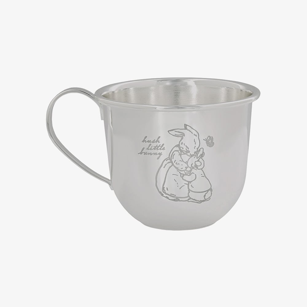 Peter Rabbit Silver Plated Baby Mug A32331