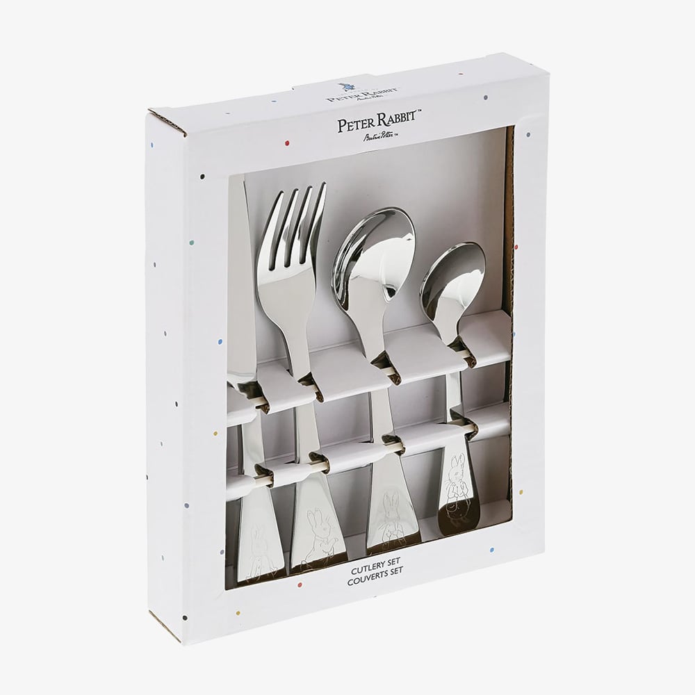 Peter Rabbit Stainless Steel Cutlery Set A32333
