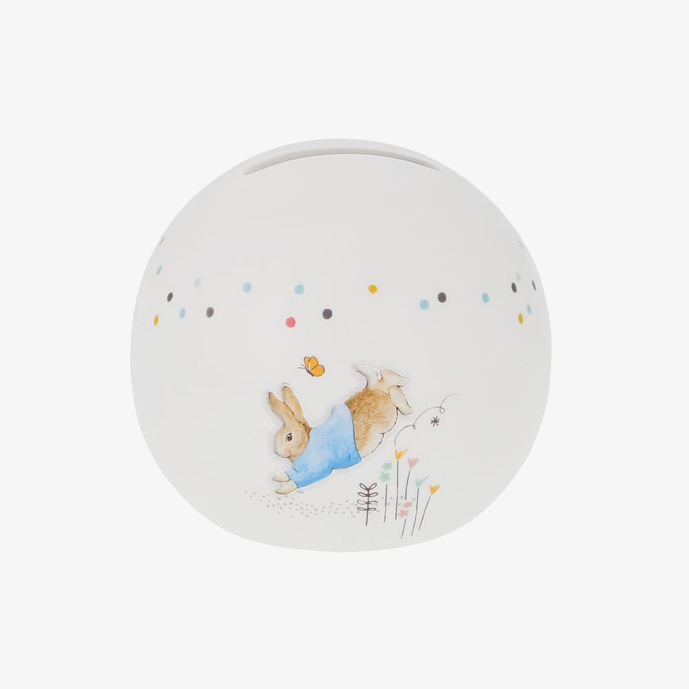Peter Rabbit Sphere Money Box A32393