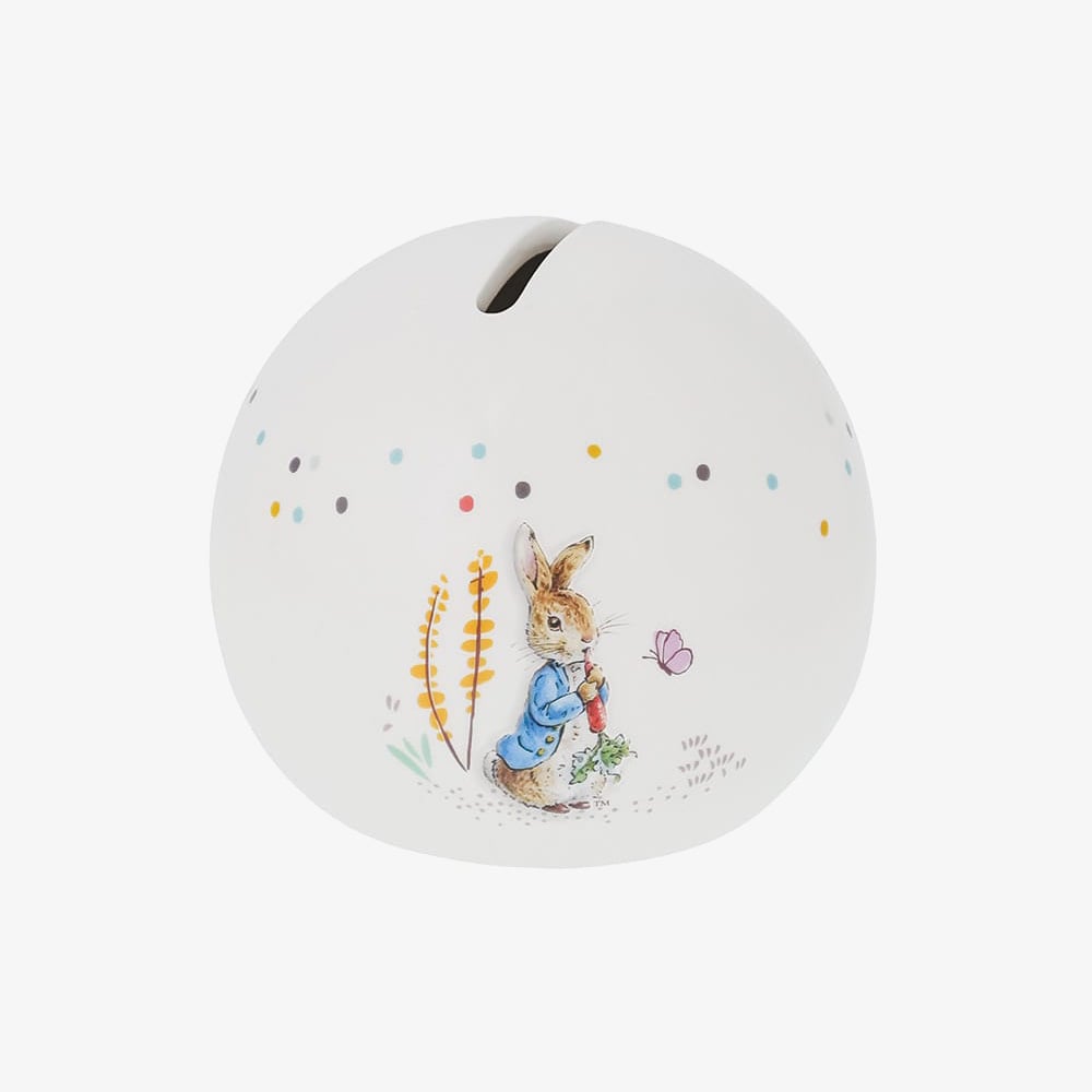 Peter Rabbit Sphere Money Box A32393