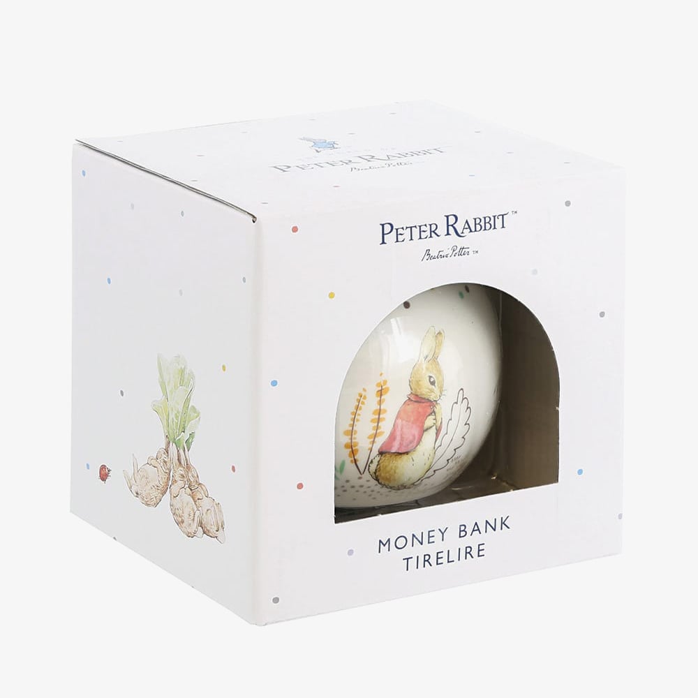 Peter Rabbit Flopsy Sphere Money Box A32394