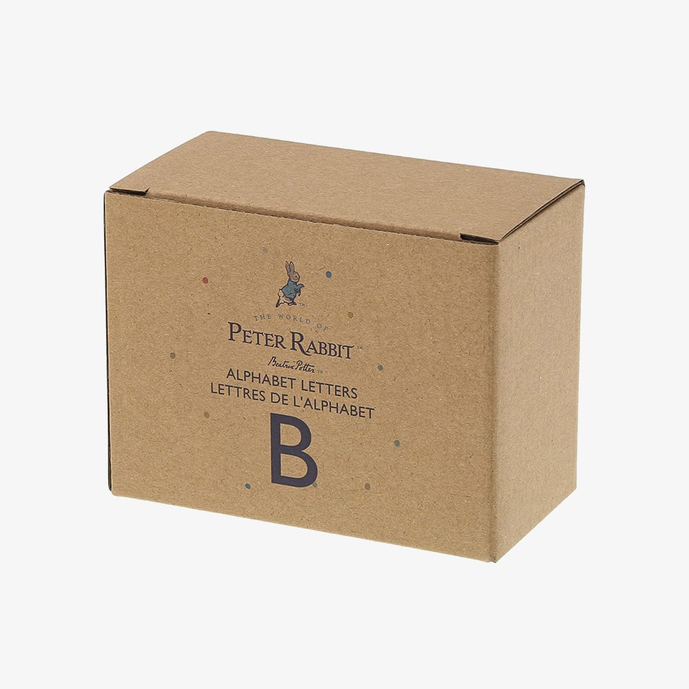 Peter Rabbit Decorative Benjamin Bunny Letter B A4994