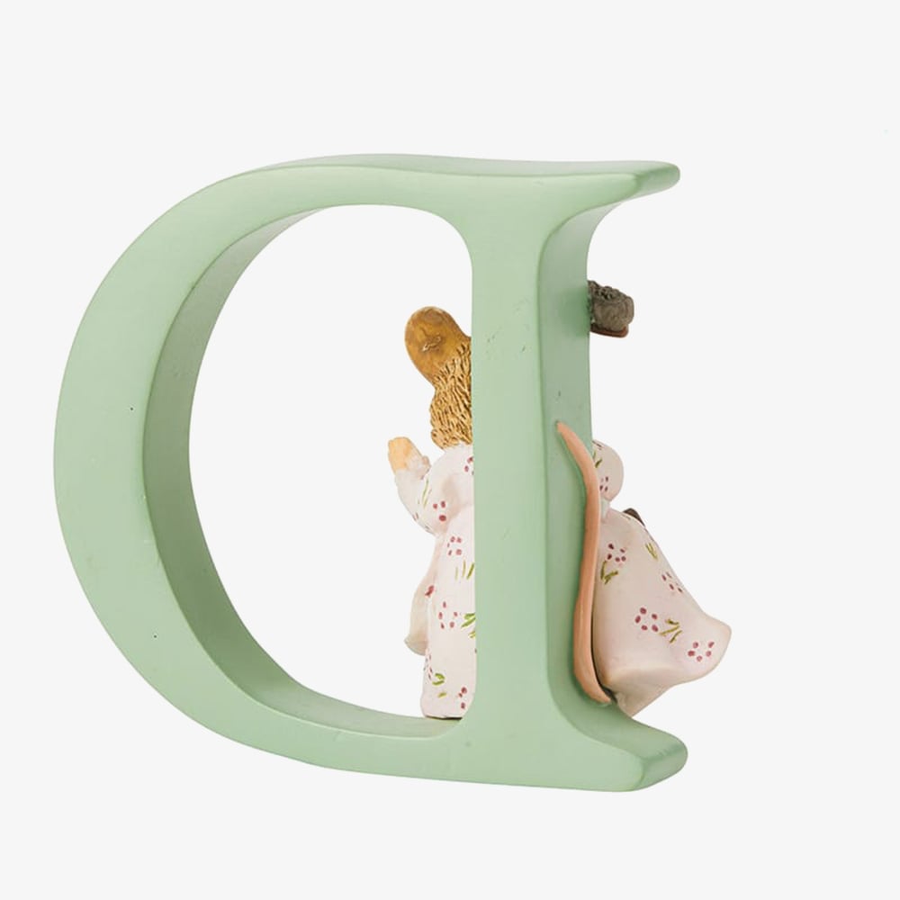 Peter Rabbit Decorative Hunca Munca Letter D A4996