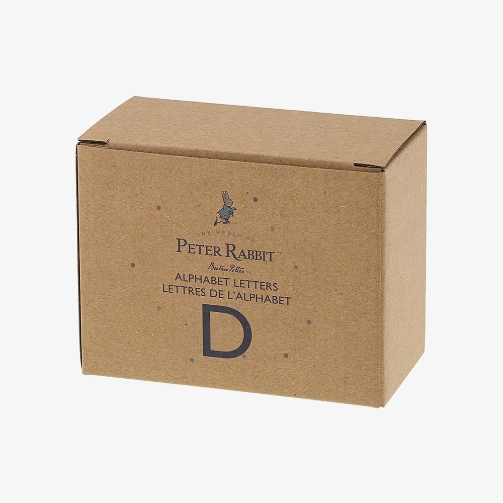 Peter Rabbit Decorative Hunca Munca Letter D A4996
