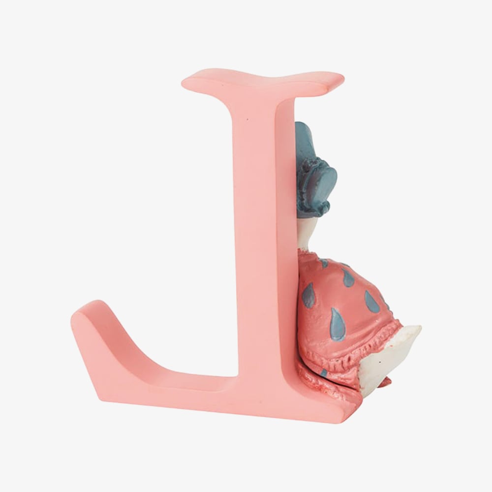 Peter Rabbit Decorative Jemima Puddle-Duck Letter L A5004