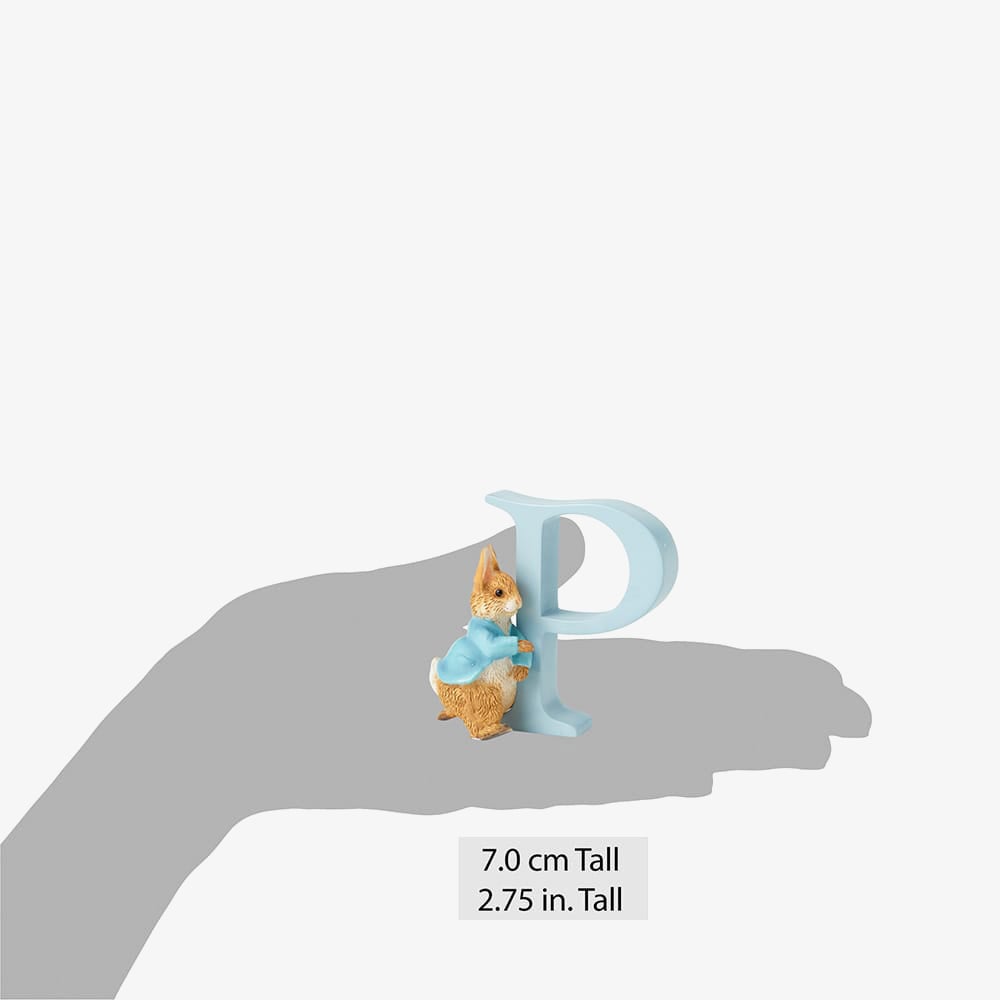 Peter Rabbit Decorative Peter Rabbit Letter P A5008