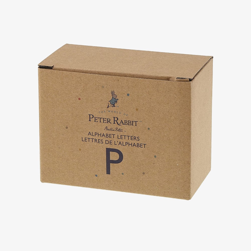 Peter Rabbit Decorative Peter Rabbit Letter P A5008