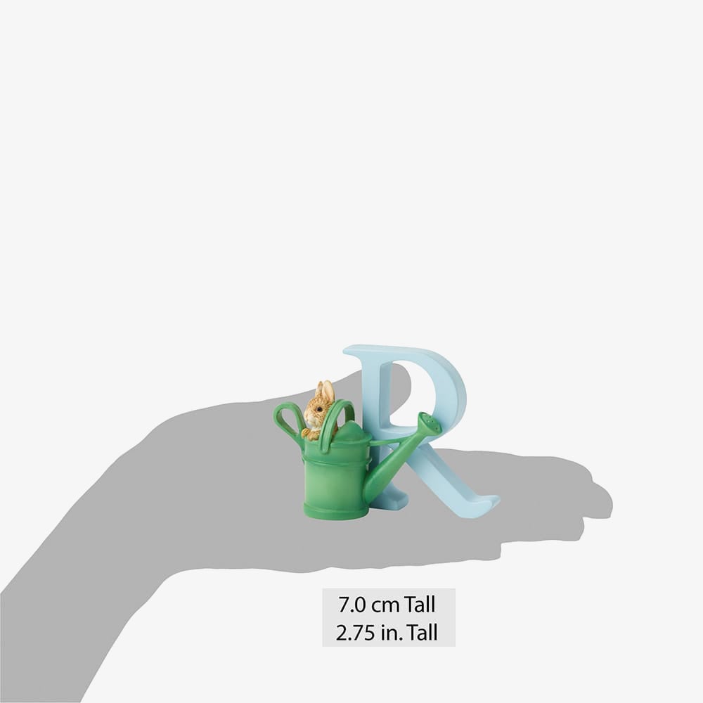 Peter Rabbit Decorative Peter Rabbit Watering Can Letter R A5010