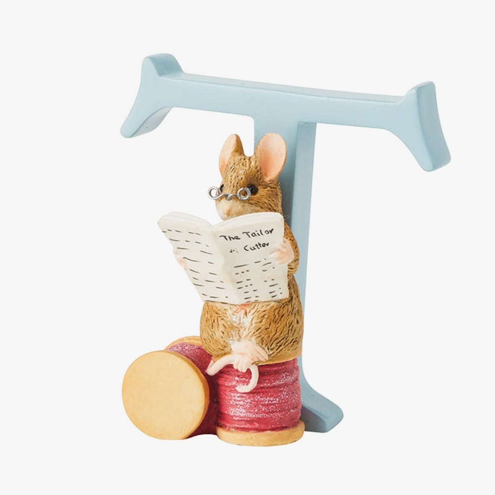 Peter Rabbit Decorative The Tailor Of Gloucester Letter T A5012