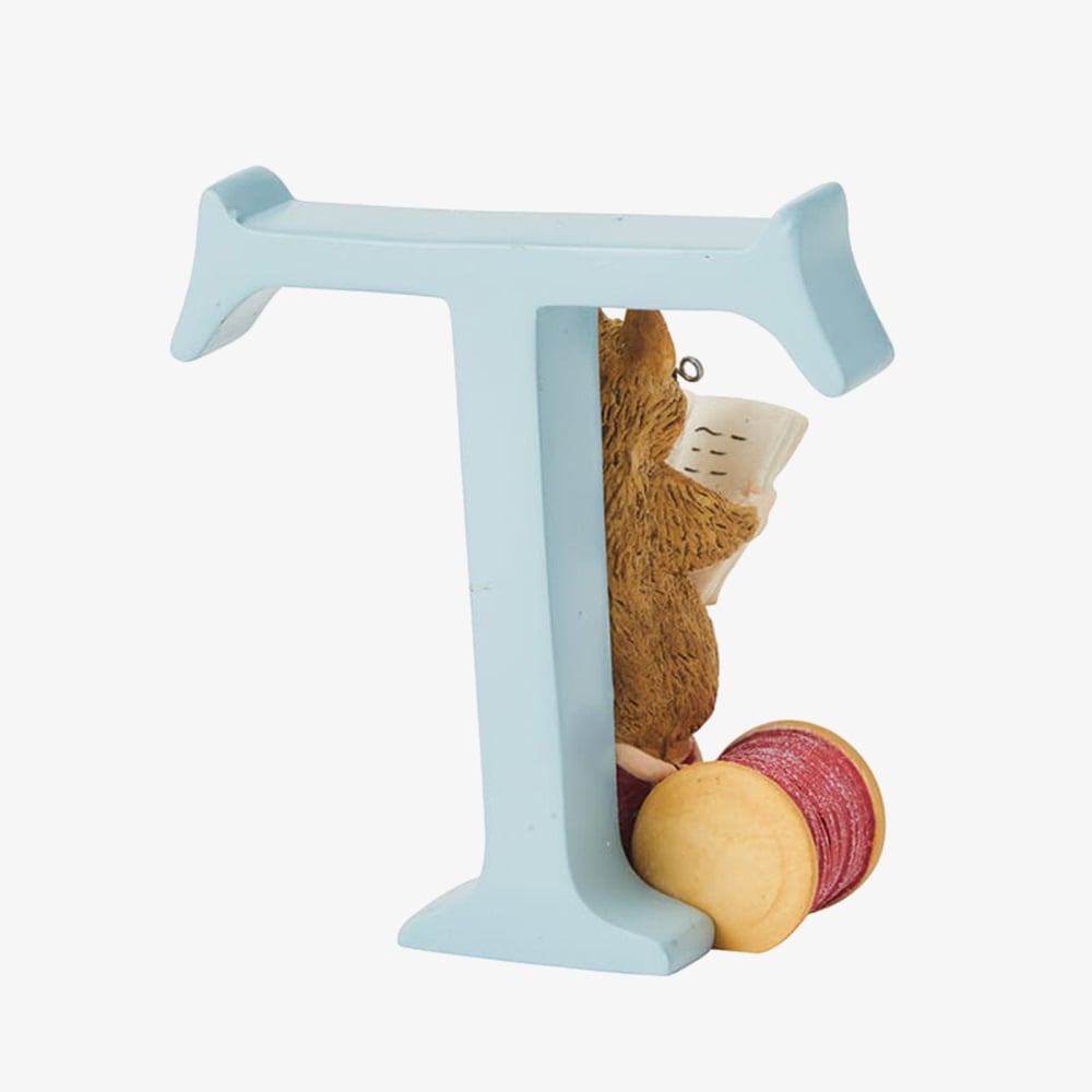 Peter Rabbit Decorative The Tailor Of Gloucester Letter T A5012