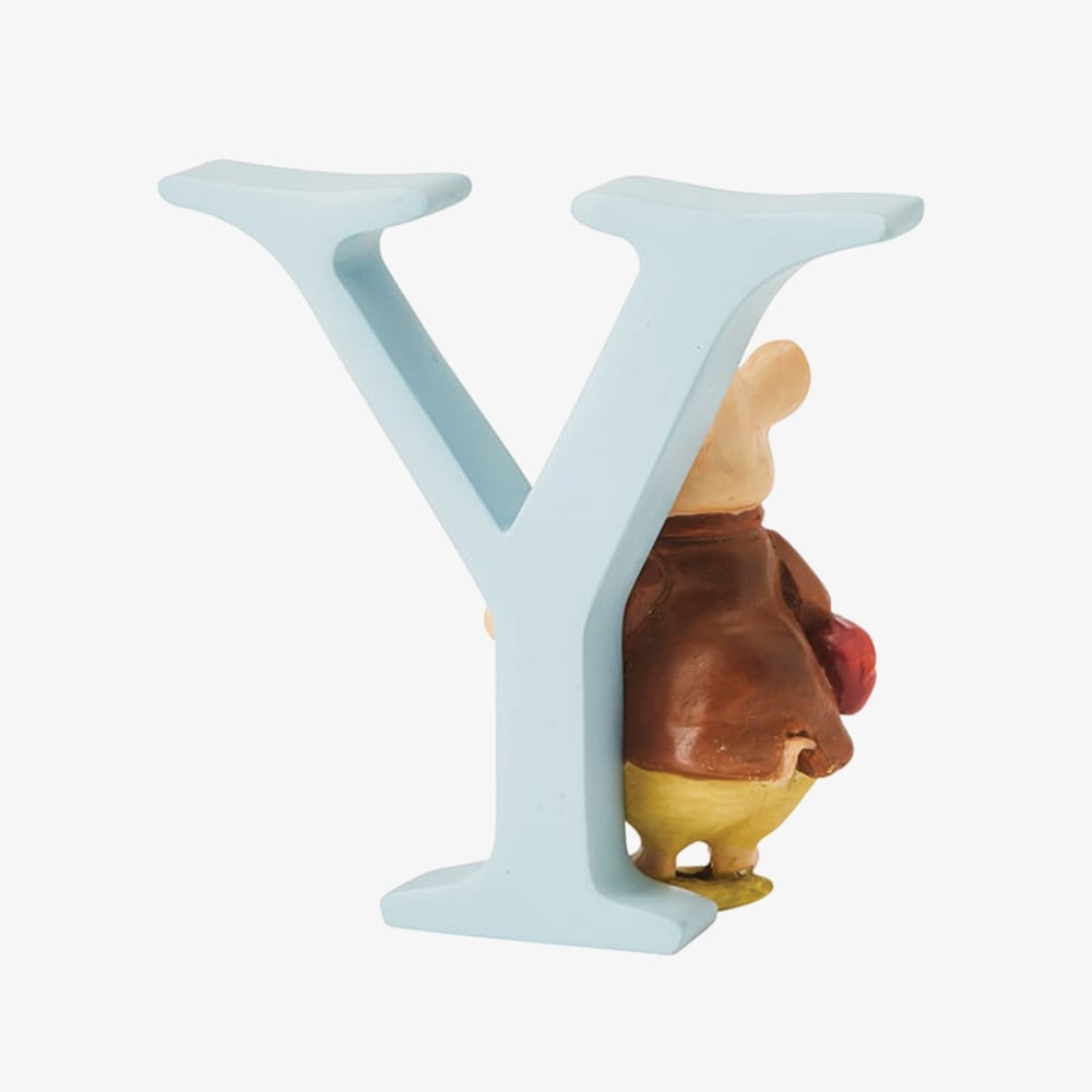 Peter Rabbit Decorative Pigling Bland Letter Y A5017