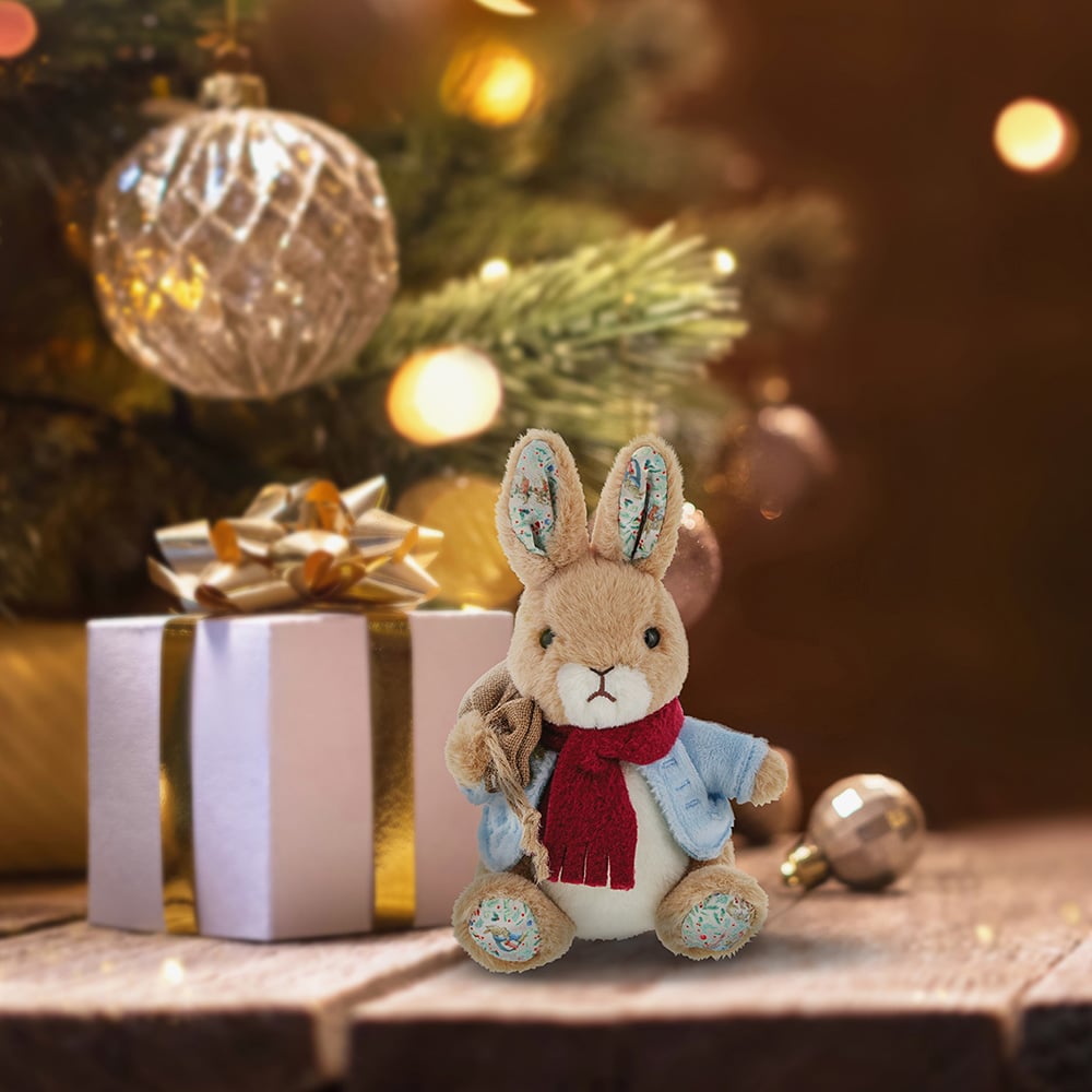 Peter Rabbit Christmas Musical Small Soft Toy A32271