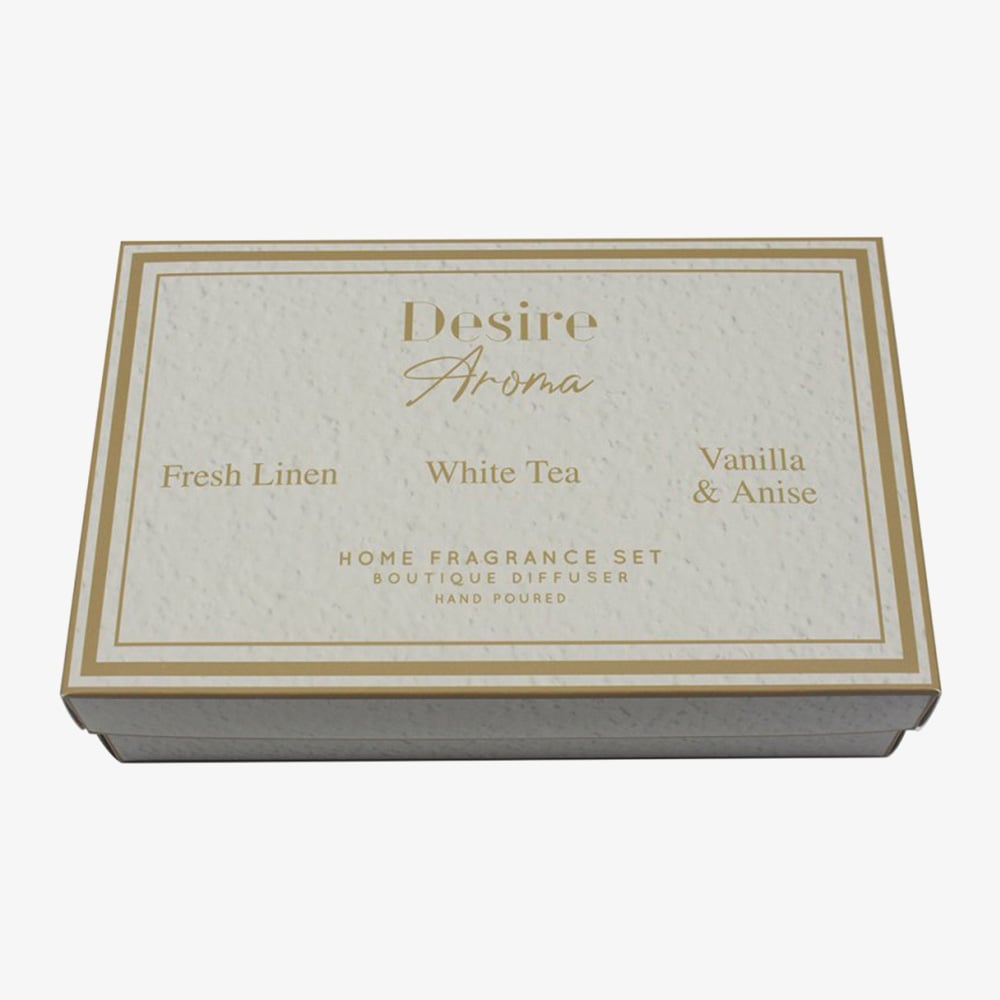 Desire Aroma Cocoa Set Of 3 Diffusers LP76766A