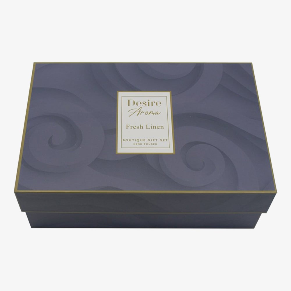 Desire Aroma Fresh Linen Diffuser Candle Set Candle LP76472A