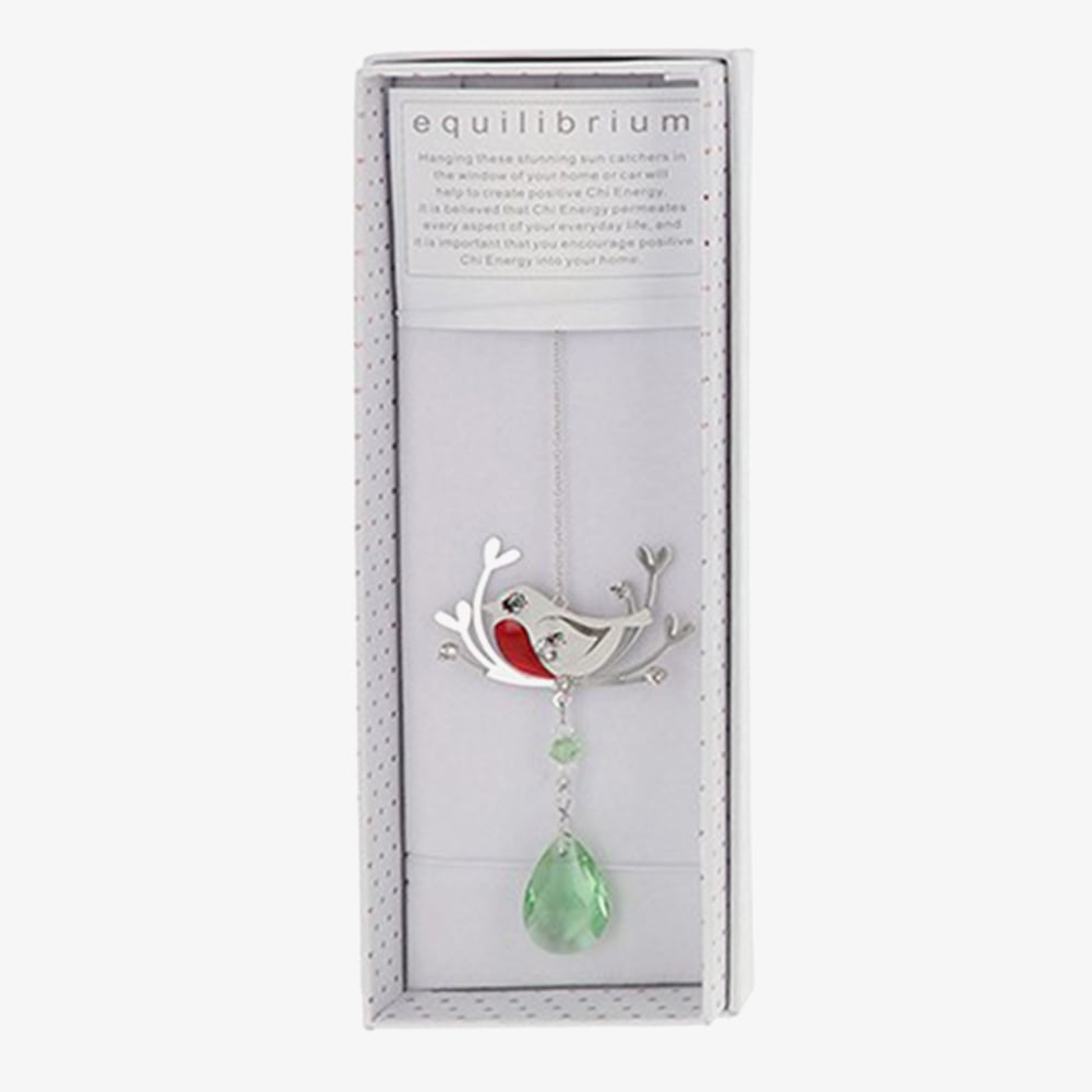 Green 3D Robin Suncatcher 339350 (GRN)
